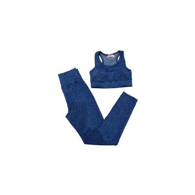 Set Deportivo Top y Leggins Jaspeado