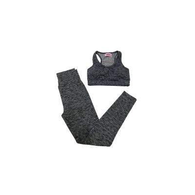 Set Deportivo Top y Leggins Jaspeado