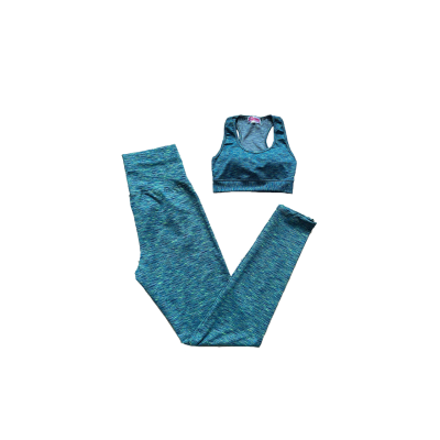 Set Deportivo Top y Leggins Jaspeado