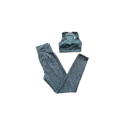 Set Deportivo Top y Leggins Jaspeado