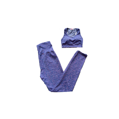 Set Deportivo Top y Leggins Jaspeado