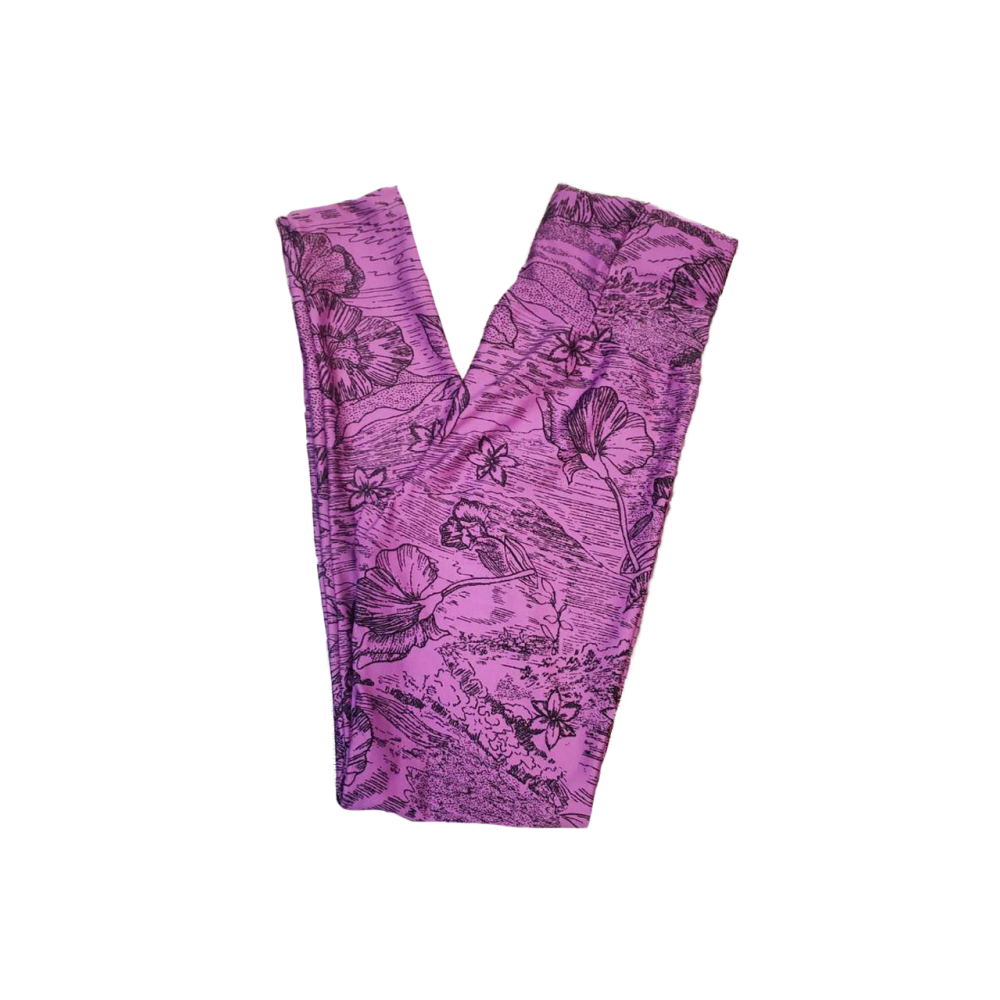 Leggin Deportiva Estampada + Control...