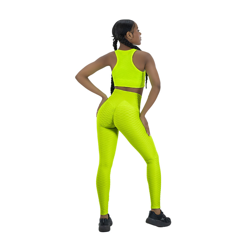 Leggin Texturizada Push Up + Top con...