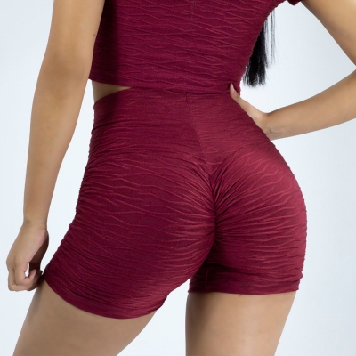 Short texturizado con tiras a los lados