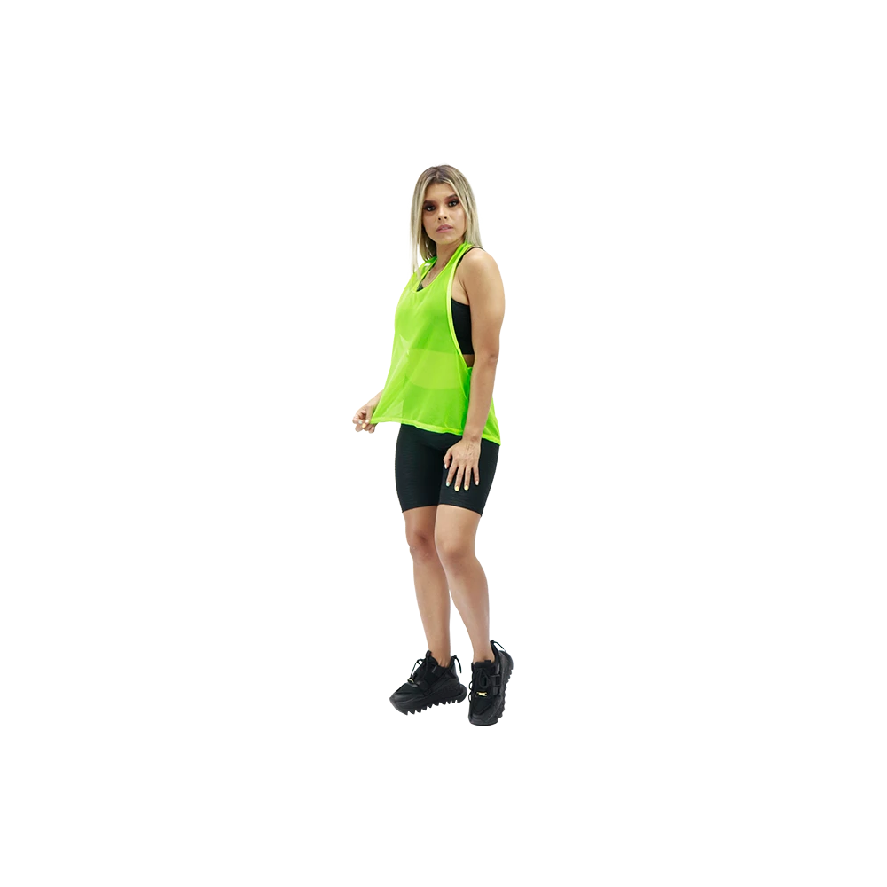 Sudadera Malla Transparente