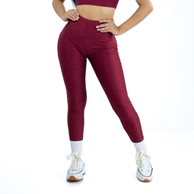 Leggin Texturizada + Control de abdomen + PUSH UP