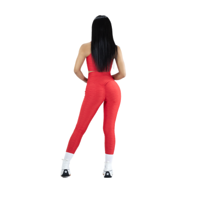 Leggin Texturizada Push Up + Top con Copa