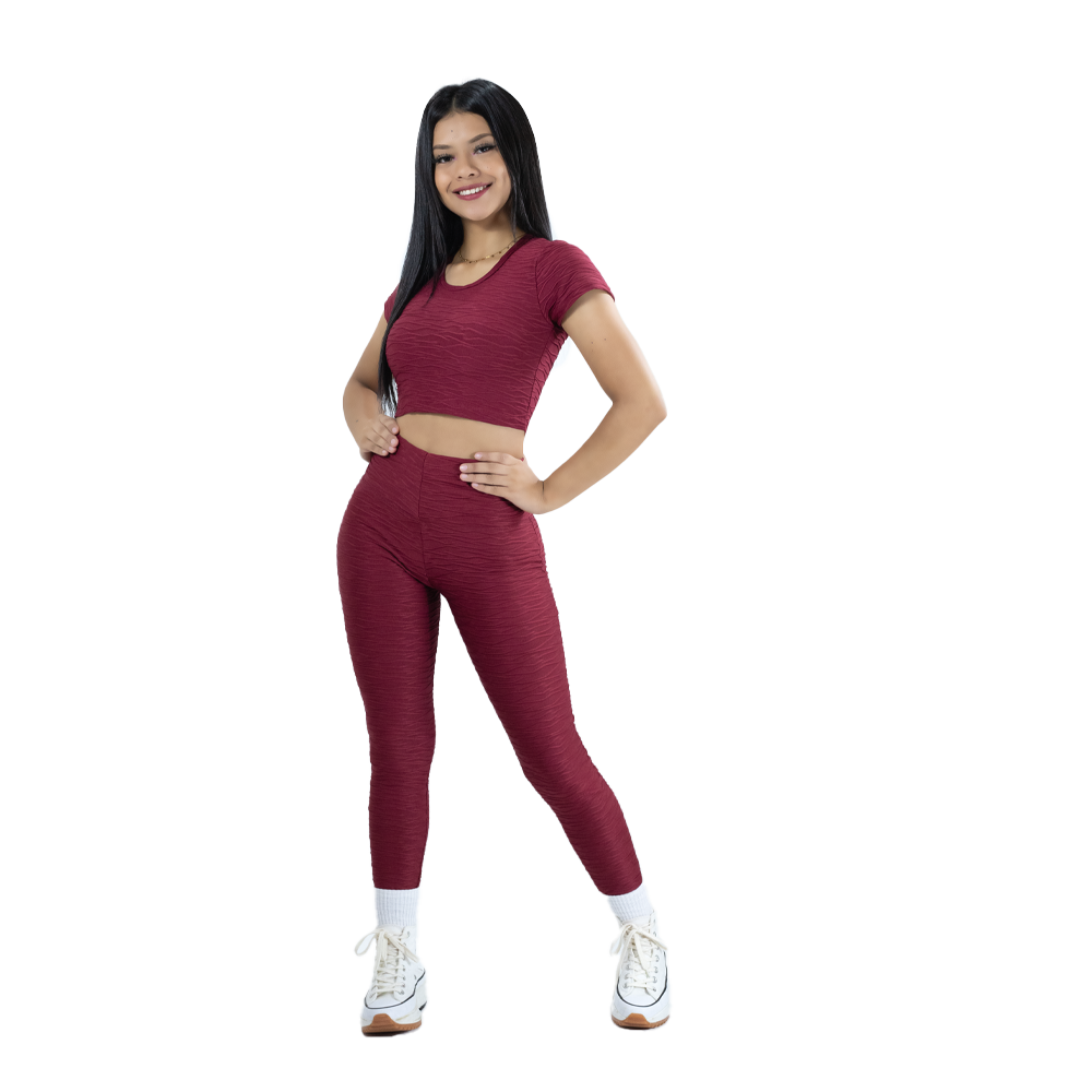 Leggin Texturizado Control de Abdomen...