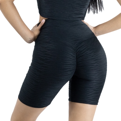 Biker Texturizado + Control de Abdomen + Push Up