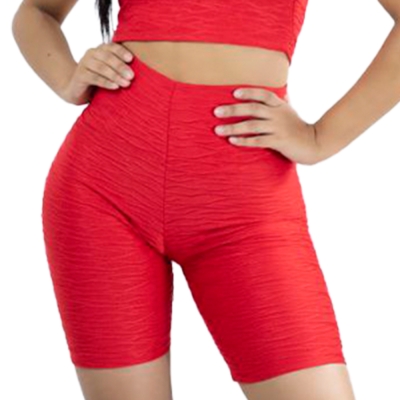 Biker Texturizado + Control de Abdomen + Push Up