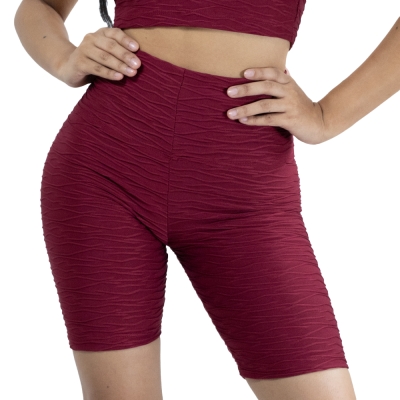 Biker Texturizado + Control de Abdomen + Push Up